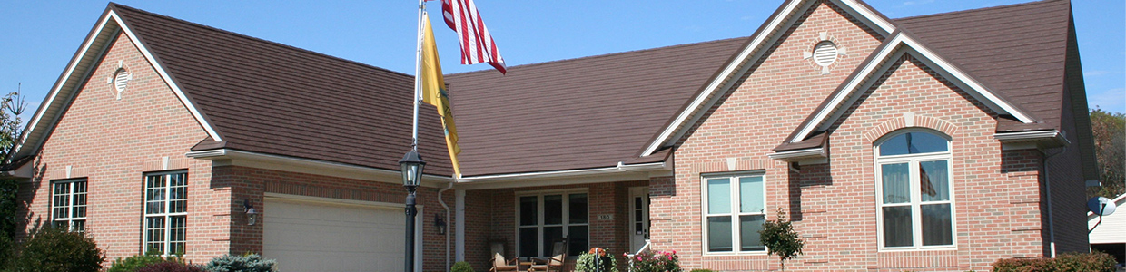 metal shingle roof